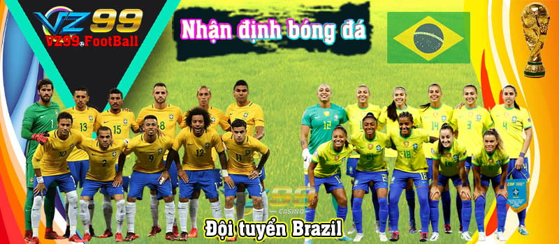 VZ99 - Nhận định bóng đá Đội tuyển Brazil